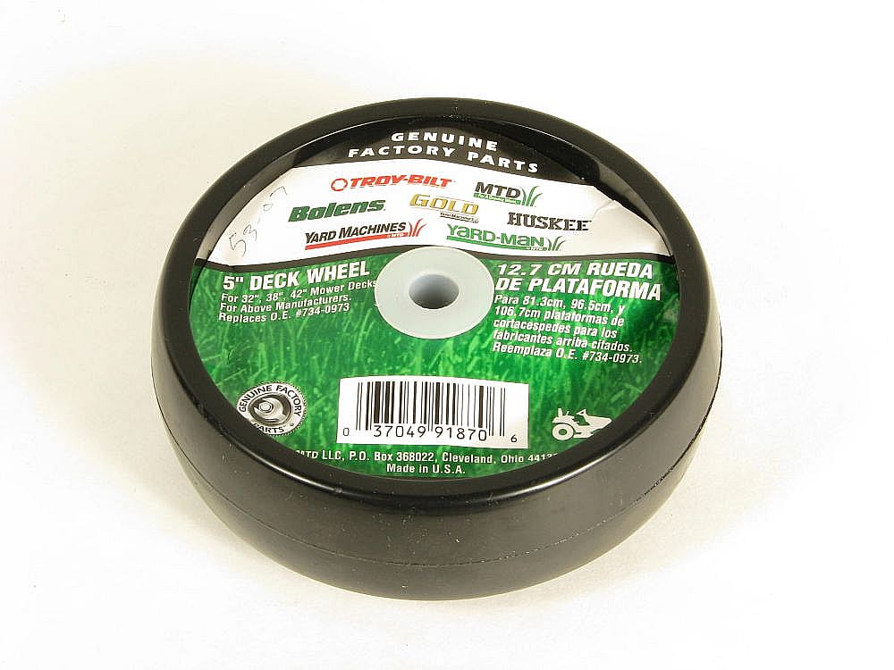 Part #oem-734-0973, 5"dck Wheel