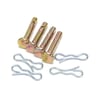 Mtd Snowblower Shear Pin Kit, 1/4 X 1-1/2 In OEM-738-04124