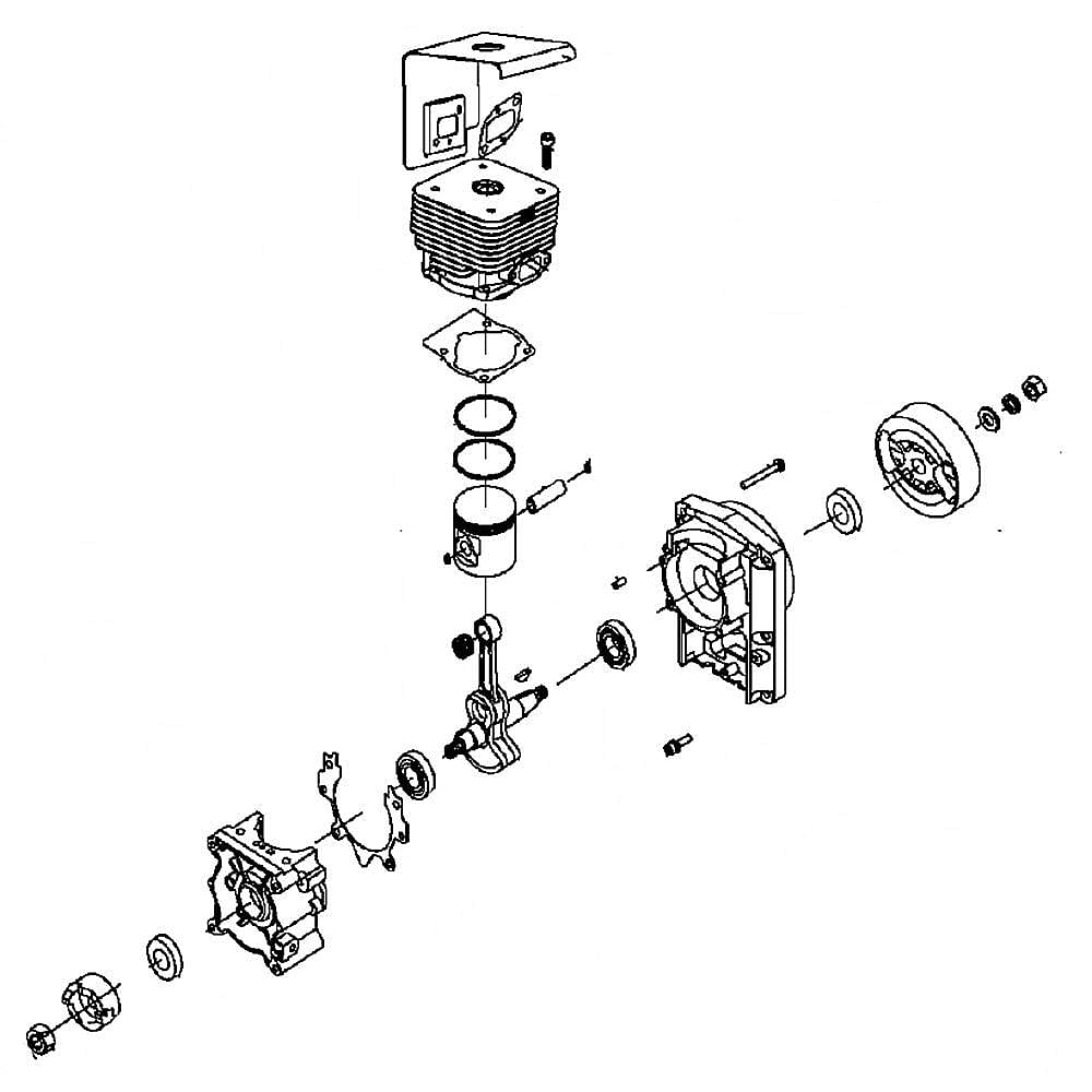 Part #501424328, Leaf Blower Engine Repair Kit
