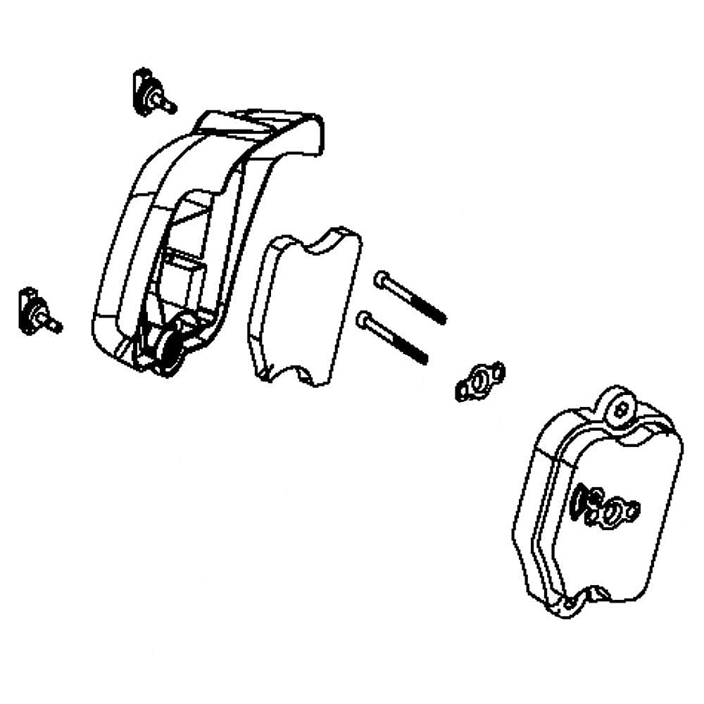 Part #501424332, Leaf Blower Air Box Assembly