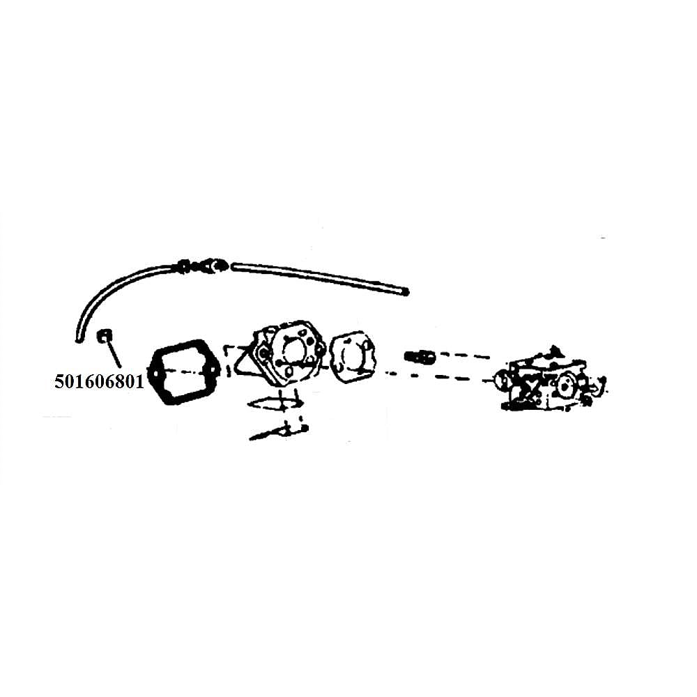 Part #501606801, Hose Clamp