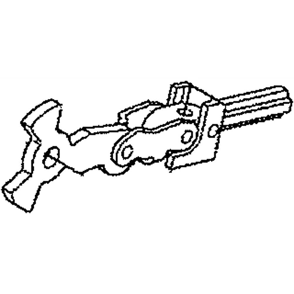 Part #503890802, Chainsaw Knee Joint Assembly