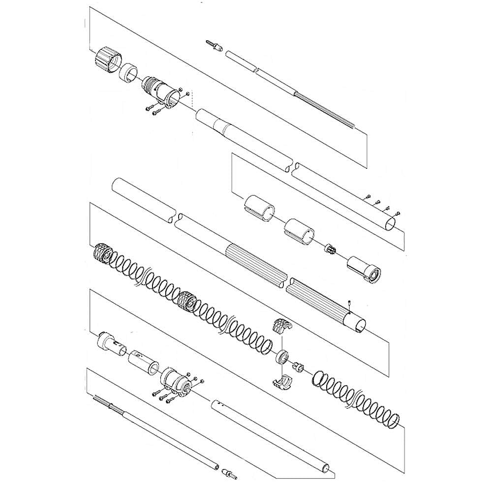 Part #510097002, Pole Saw Drive Shaft Assembly