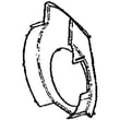 Baffle for Poulan PP4218AVL TYPE 1 - Part 530057868