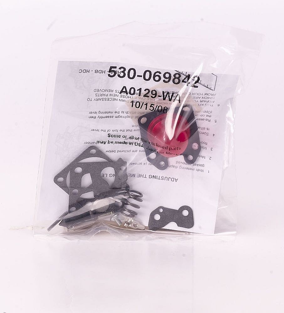Lawn & Garden Equipment Engine Carburetor Rebuild Kit (replaces 530069460, 530-069842)
