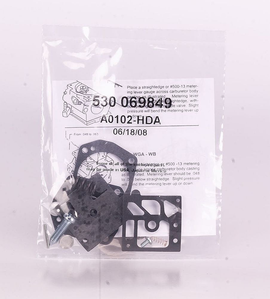 Lawn & Garden Equipment Carburetor Rebuild Kit