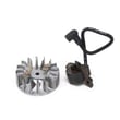 Chainsaw Engine Flywheel And Ignition Coil for Craftsman 358351702 - Part 530071905