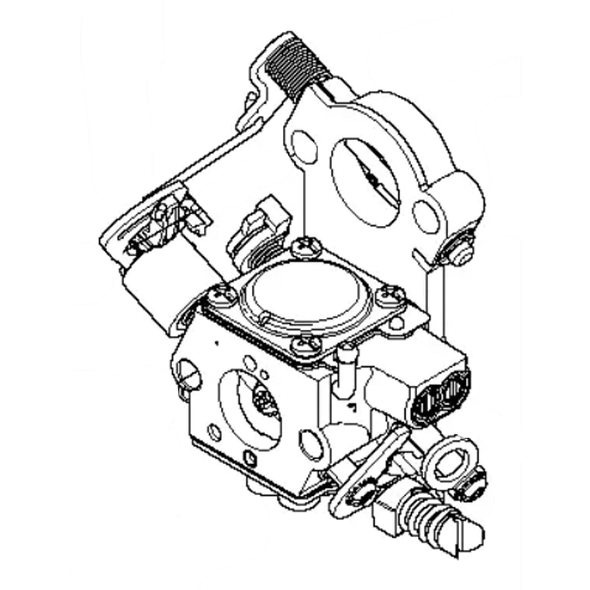 Part #531440701, Chainsaw Carburetor (Replaces 544883001)