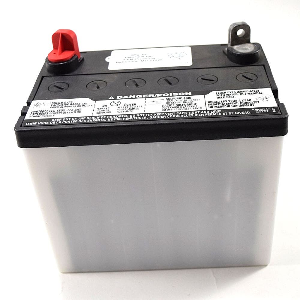 Sears lawn tractor discount battery