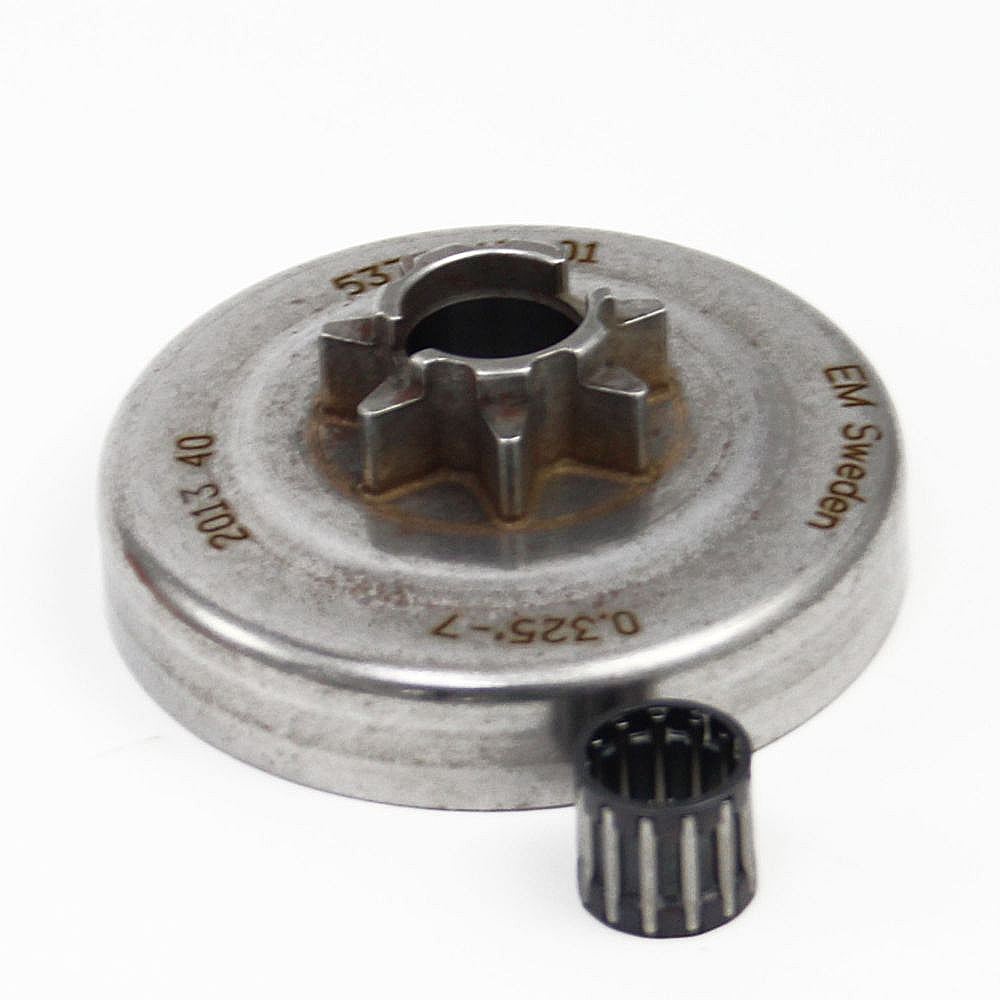 Part #537291702, Chainsaw Clutch Drum And Bearing