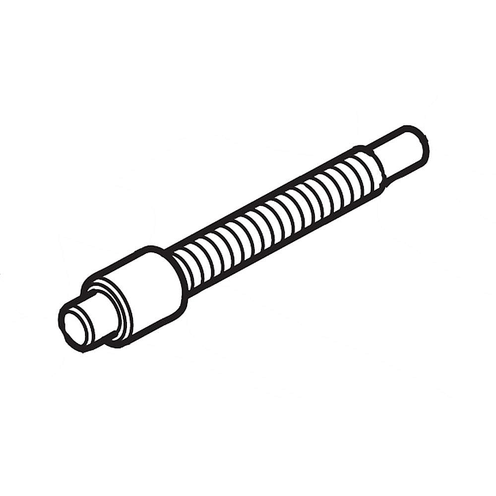 Part #537397001, Lawn & Garden Equipment Worm Screw