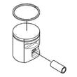 Ayp Lawn & Garden Equipment Engine Piston And Ring Kit for Poulan PPB4018 TYPE 2 - Part 582023101