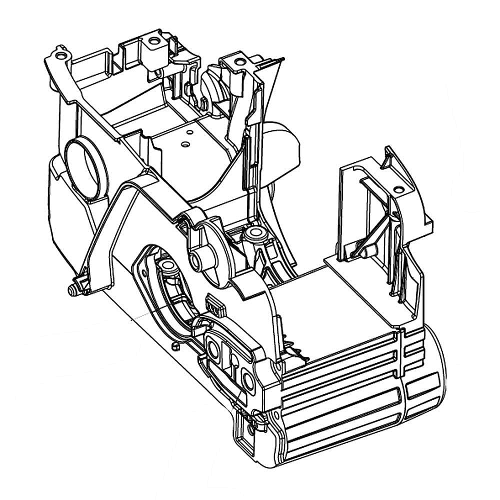 Poulan Part #586582801, Chassis Assy