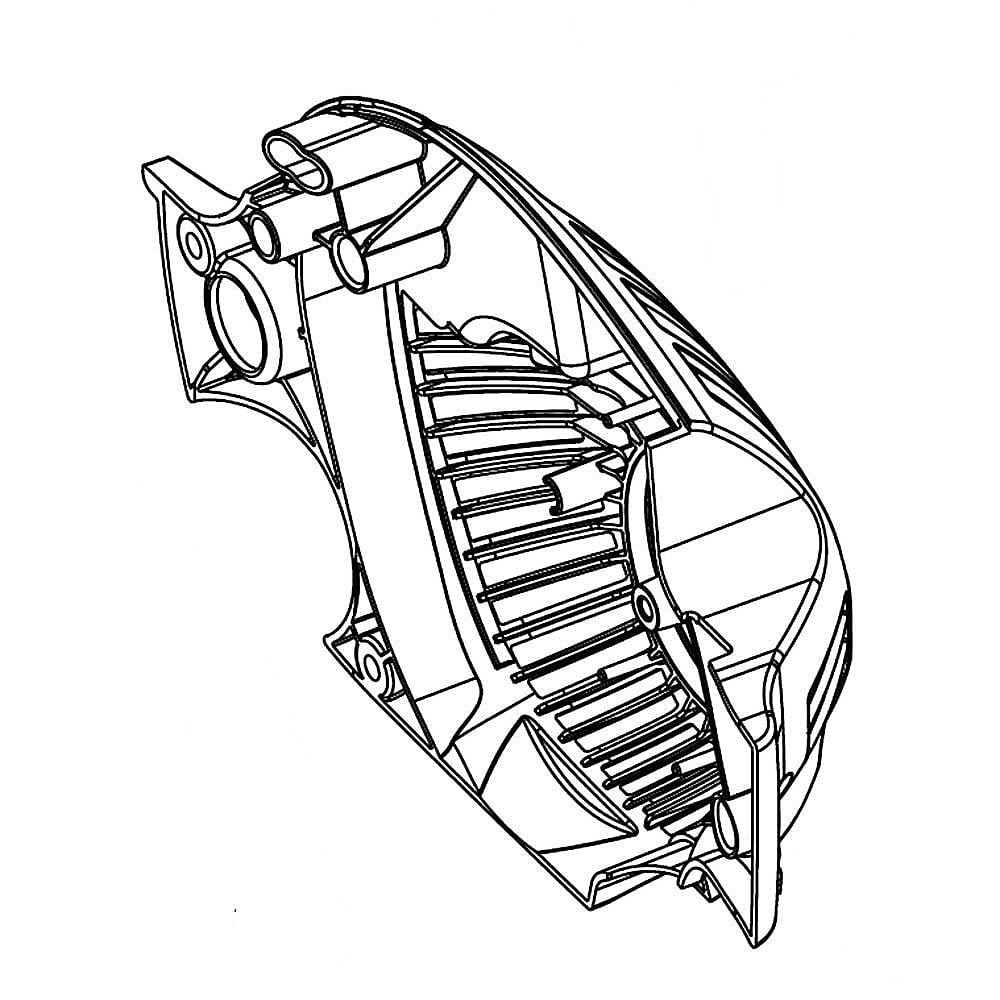 Photo of Poulan Part #586583401, Starter Housing from Repair Parts Direct