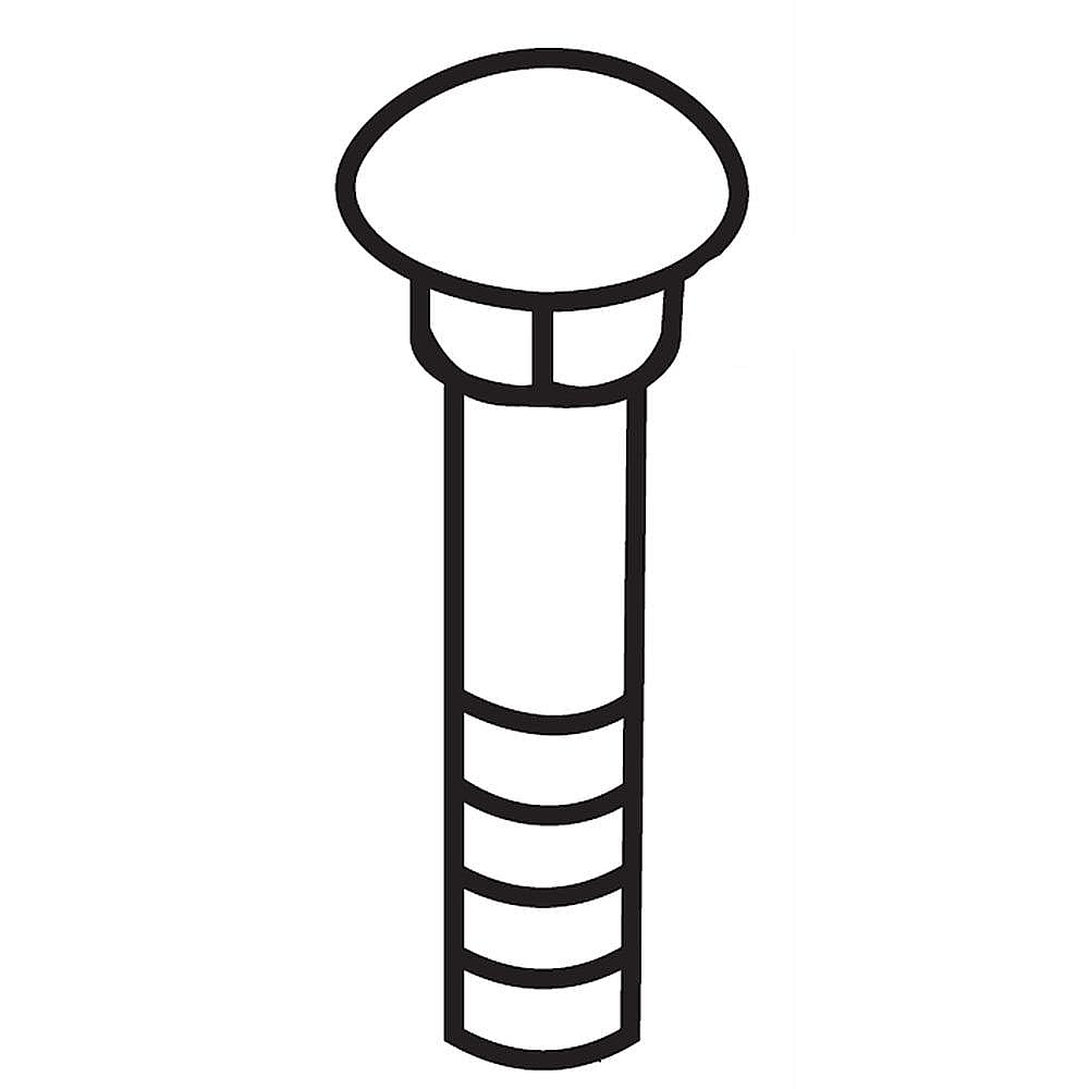 Part #872110622, Lawn & Garden Equipment Carriage Bolt