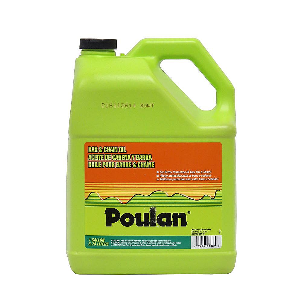 Poulan chainsaw deals bar oil