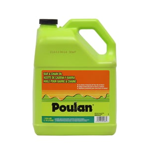 Poulan pro chainsaw bar deals and chain oil