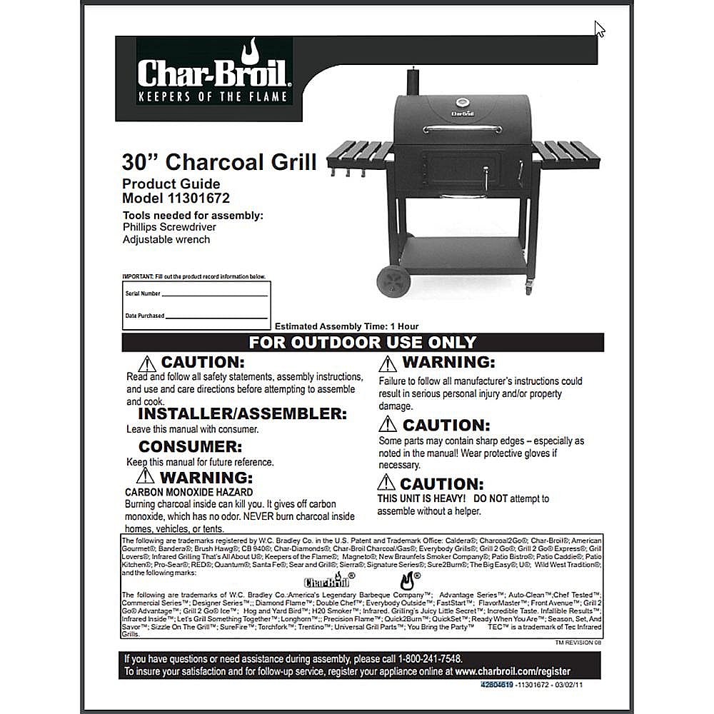 Photo of Part #42804619, Model 113016 from Repair Parts Direct