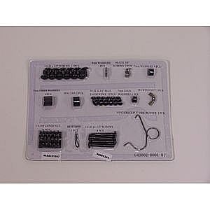Part #80009345, Gas Grill Hardware Pack / 16.00 x 12.75 x 6.88