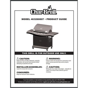 Gas Grill Owner's Manual 80010802
