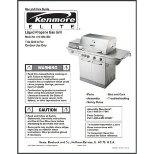 Gas Grill Owner's Manual 80011971