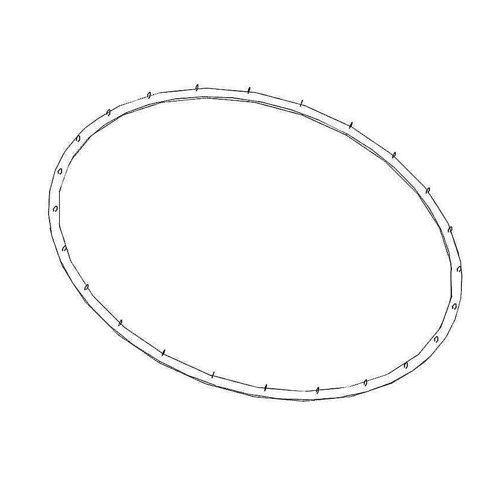Part #cb051-017, Gas Grill Lid Gasket