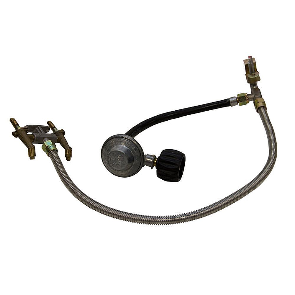 Gas Grill Burner Valve And Regulator Assembly