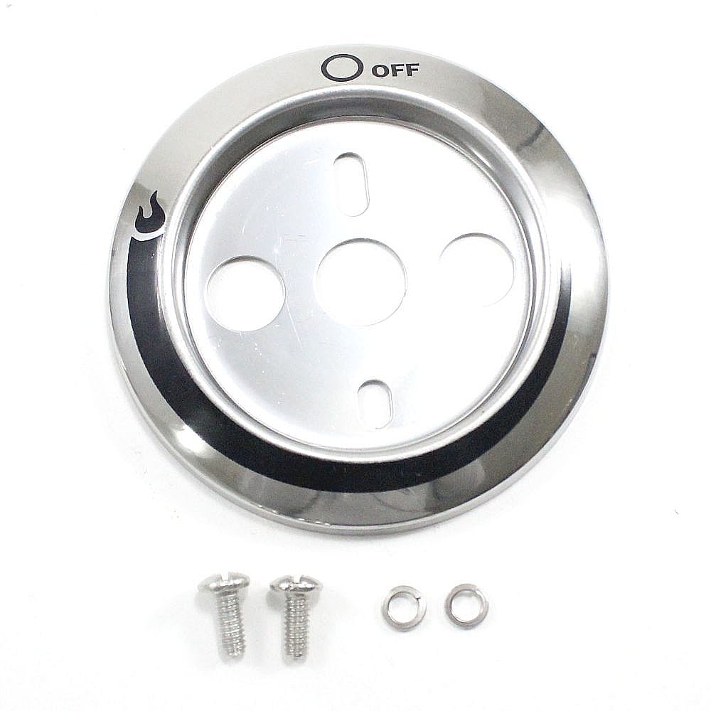 Part #g351-0060-W1, Gas Grill Burner Knob Bezel / 6.00 x 4.00 x 4.00