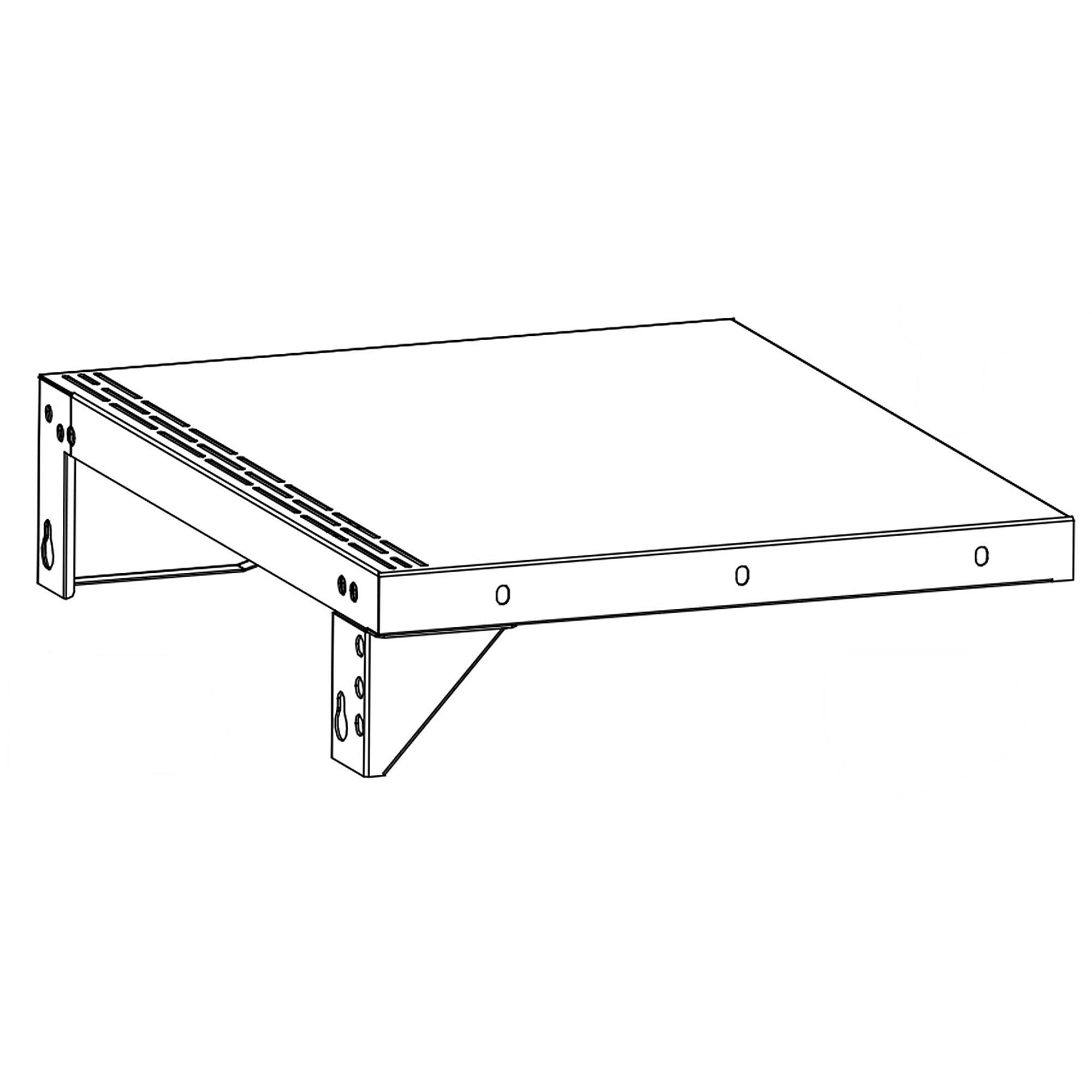 Part #g432-H500-W1, Side Shelf, Right