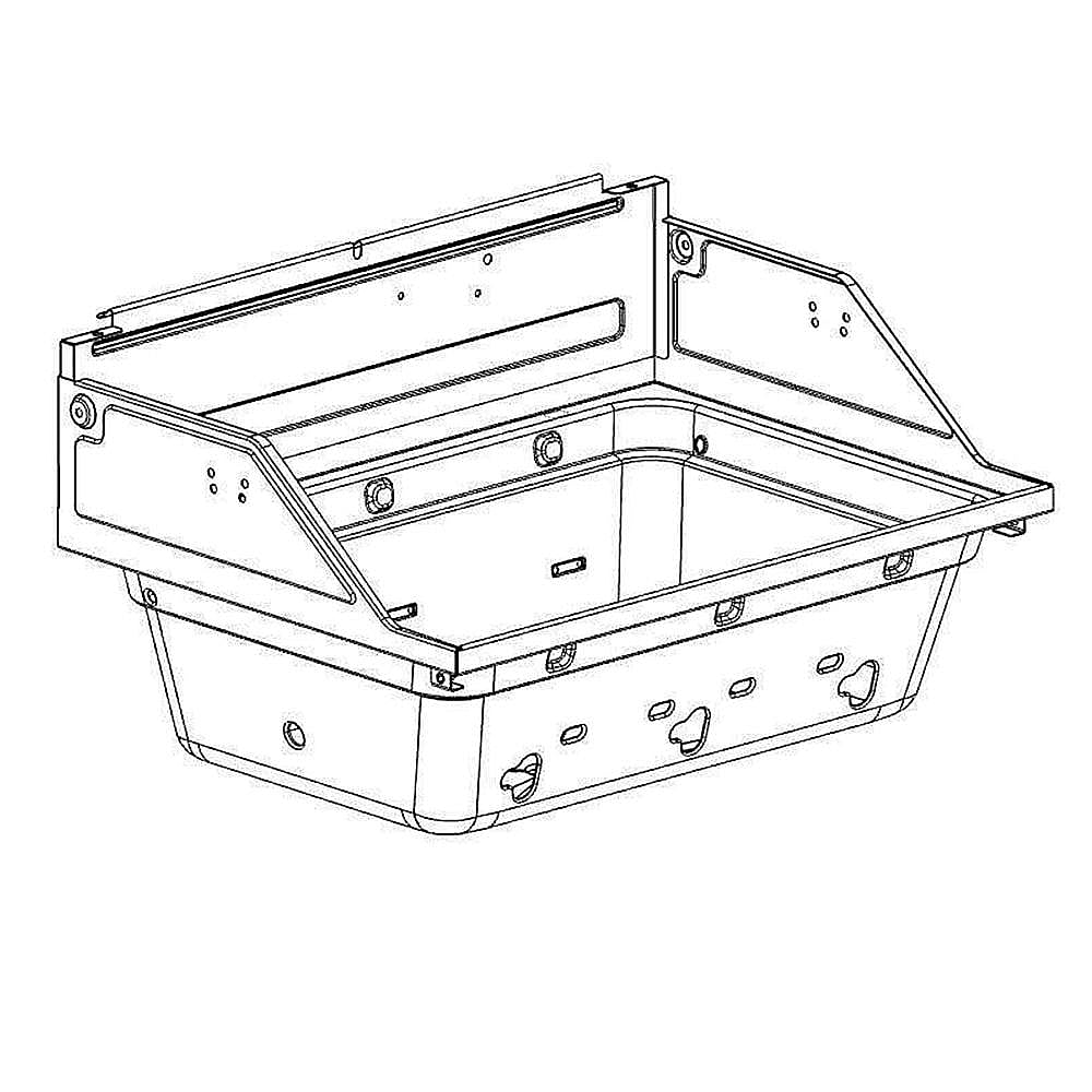 Part #g466-3400-W1, Gas Grill Firebox