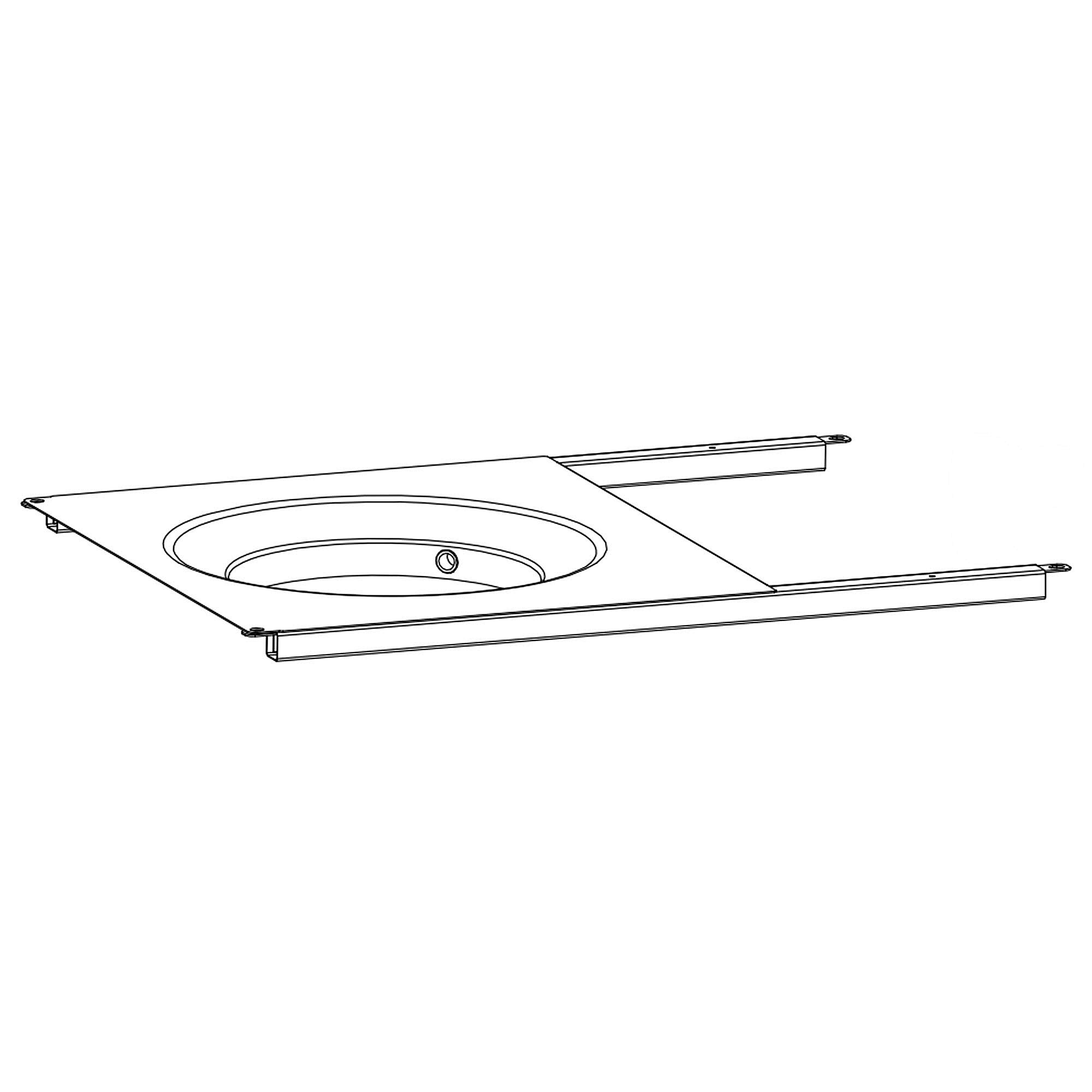 Part #g470-0600-W1, Bottom Shelf