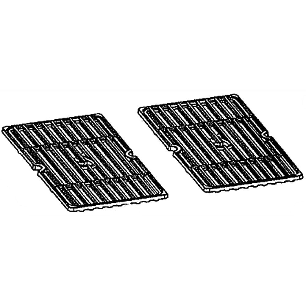 Part #g517-0014-W1, Gas Grill Cooking Grate (Replaces 80017395)