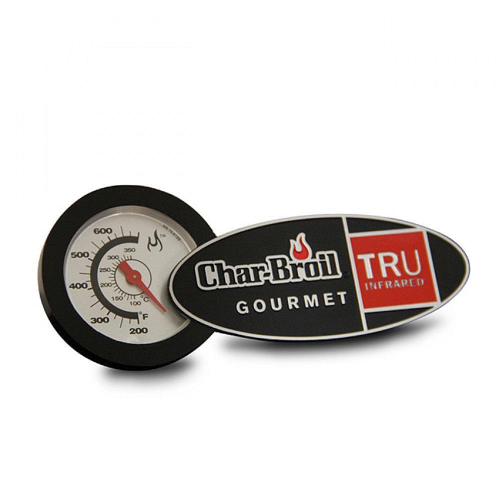 Gas Grill Temperature Gauge And Char-broil Nameplate Kit