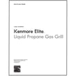 Kenmore Elite Gas Grill Owner's Manual for Kenmore Elite 41516139111 - Part G523-010803-W1
