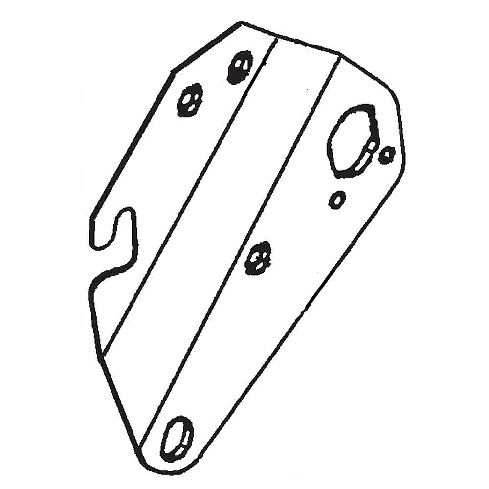 Part #24285Bl1, Lawn Tractor Snowblower Attachment Mounting Plate