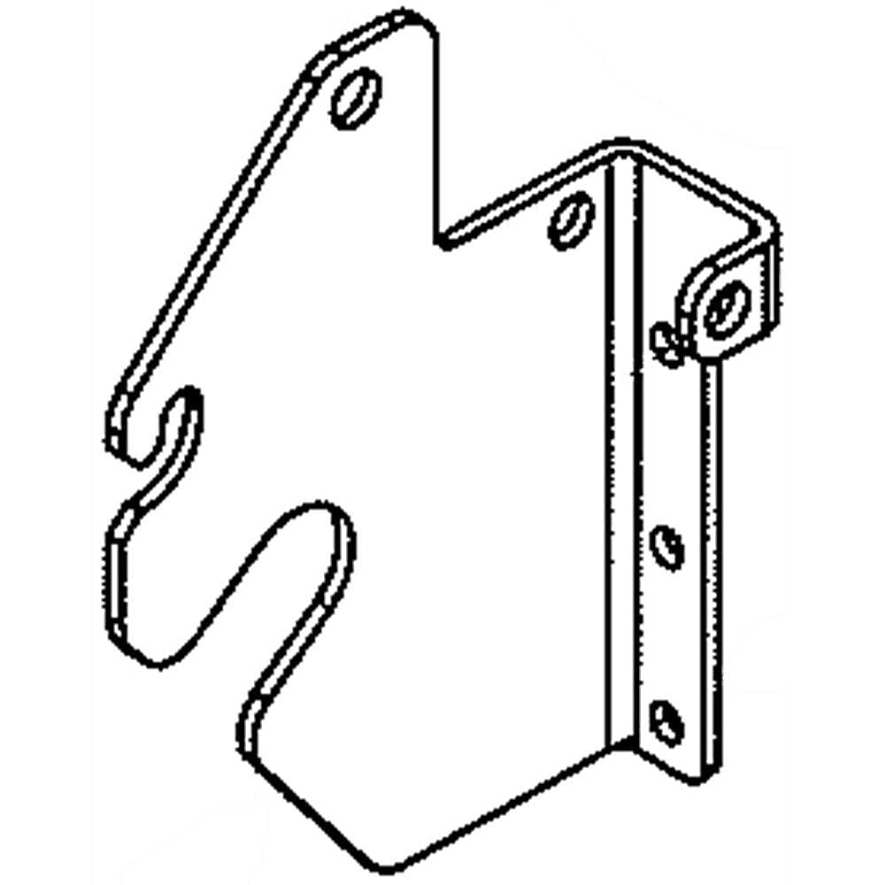 Part #27353Bl1, Agri-Fab Lawn Tractor Snow Blade Attachment Hitch Bracket, Left (Replaces 25839, 27353)