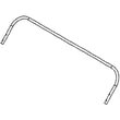 Agri-fab Lawn Tractor Lawn Sweeper Hopper Tube, Rear for Craftsman 48624229 - Part 40893