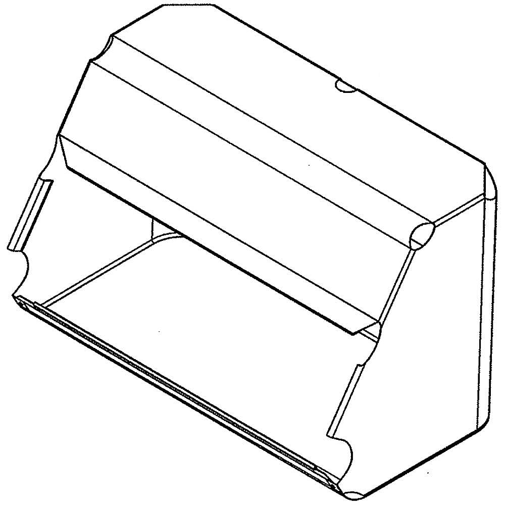Part #41445, Craftsman Lawn Tractor Lawn Sweeper Attachment Hopper Bag