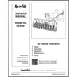 Agri-fab Snowblower Owner's Manual for Agri-Fab 45-0491 - Part 42432