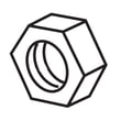 Agri-fab Lawn Tractor Attachment Hex Lock Nut, 5/16-in 43064