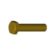 Lawn Tractor Snow Blade Attachment Hex Bolt, 5/16-18 X 1.5-in 43085