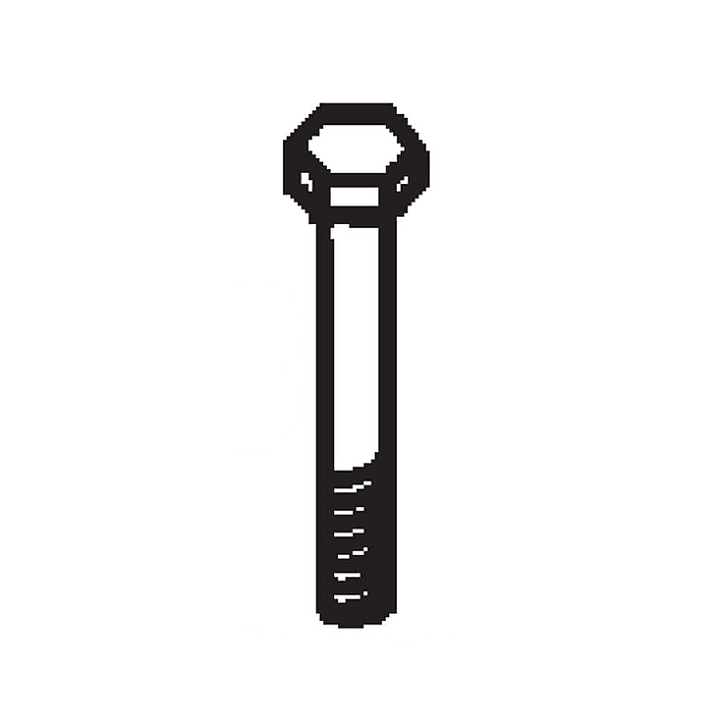 Craftsman Part #43509, Lawn & Garden Equipment Hex Bolt