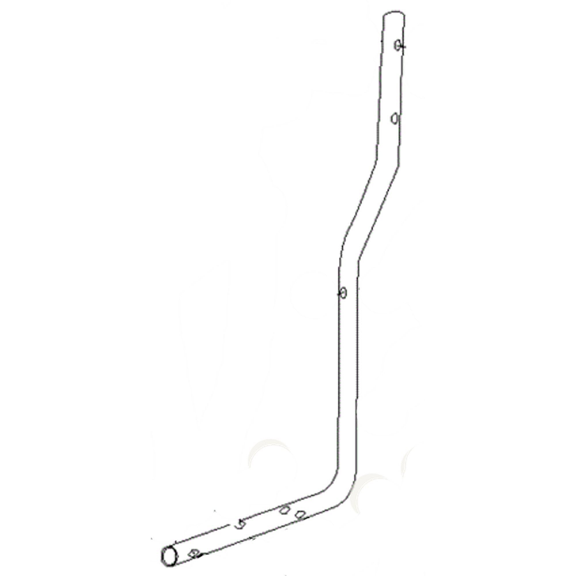 Part #45158, Craftsman Wheelbarrow Handle Lower Tube
