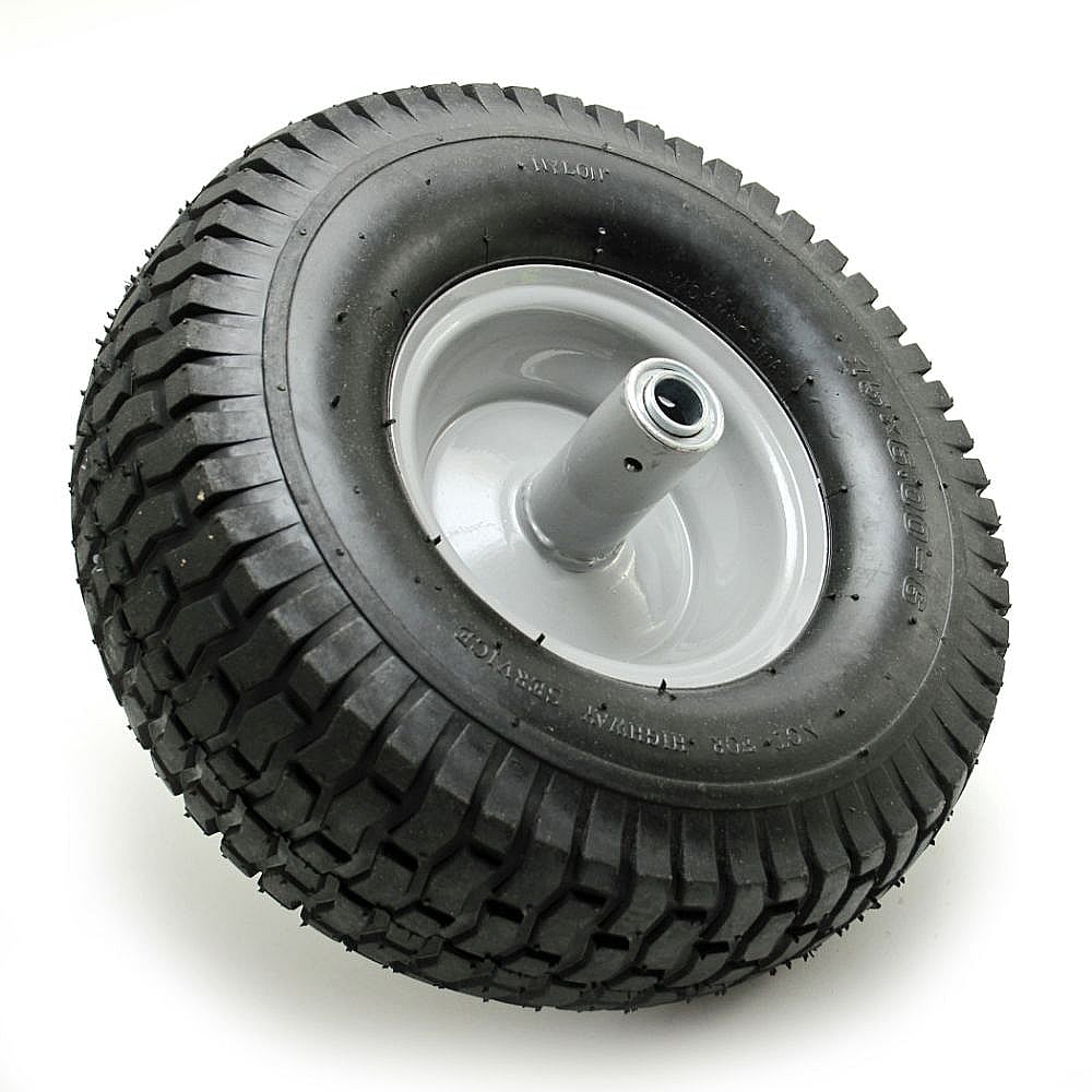 Part #48511G, Lawn Tractor Lawn Spreader Attachment Wheel, 15 X 6-3/4-In