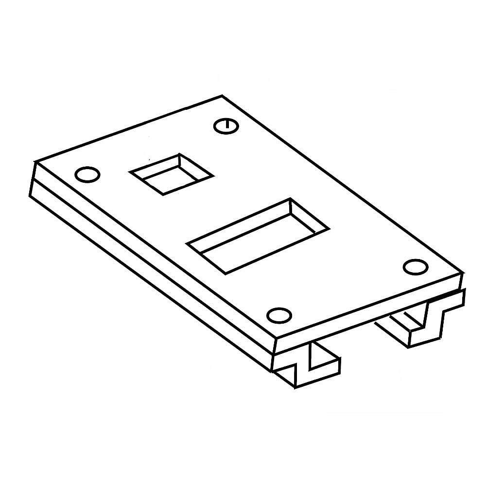 Part #62482, Lawn Tractor Lawn Spreader Attachment Closure Guide