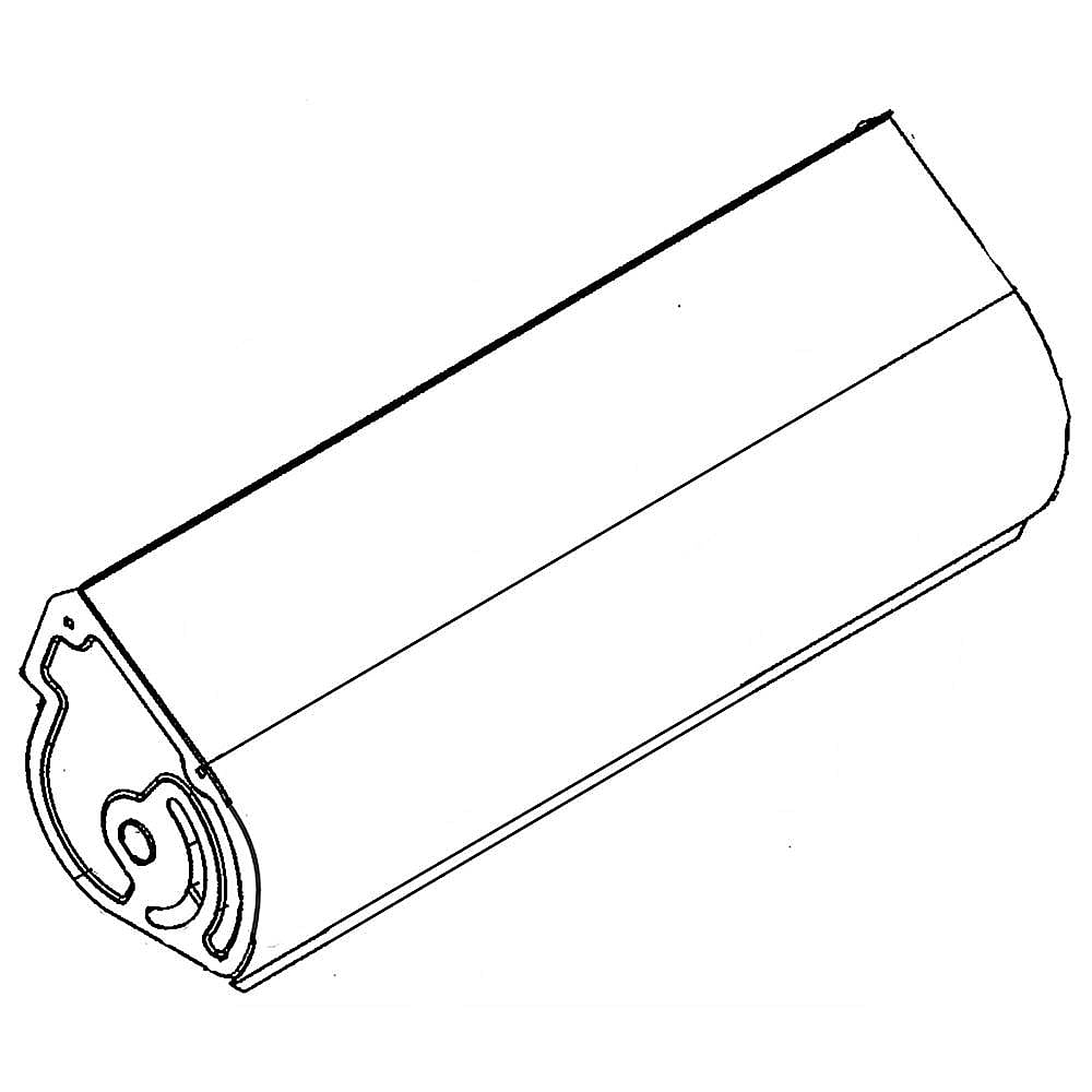 Part #67105Rd2, Lawn Tractor Lawn Sweeper Attachment Brush Housing (Replaces 67105)