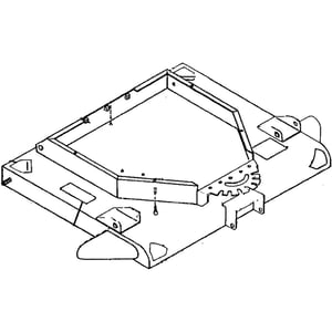 Lawn Tractor 42-in Mower Attachment Deck Housing HA23590