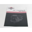 Briggs & Statton Lawn & Garden Equipment Engine Repair Manual for Briggs & Stratton 445677-0476-E1 - Part 273521