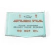 Briggs & Stratton Lawn & Garden Equipment Engine Air Filter for Briggs & Stratton 110400 TO 110499 (0163,0164,0165) - Part 493537S