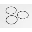 Briggs & Statton Lawn & Garden Equipment Engine Standard Piston Ring Set for Briggs & Stratton 123K02-0312-E1 - Part 499425